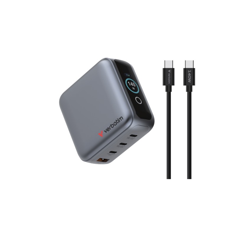 Verbatim 30240 chargeur d'appareils mobiles Universel Noir Secteur Charge rapide Intérieure