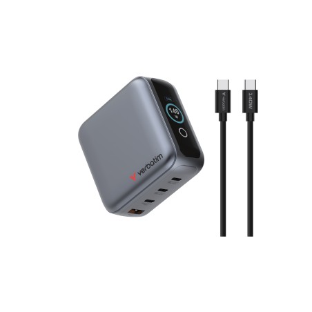 Verbatim 30240 mobile device charger Universal Black AC Fast charging Indoor