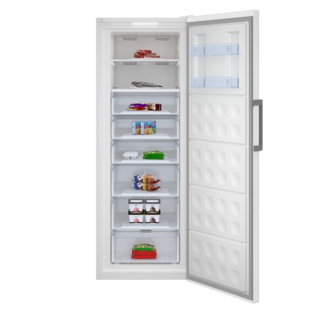 Beko RFNE448E45W Congélateur vertical Pose libre 404 L Blanc