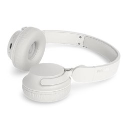 Philips TAH4000WT 00 cuffia e auricolare Wireless A Padiglione Musica e Chiamate USB tipo-C Bluetooth Bianco