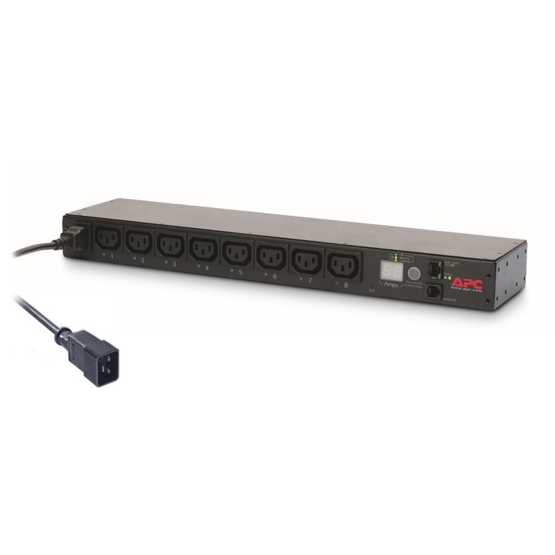 APC AP7921B power distribution unit (PDU) 8 AC outlet(s) 0U 1U Black