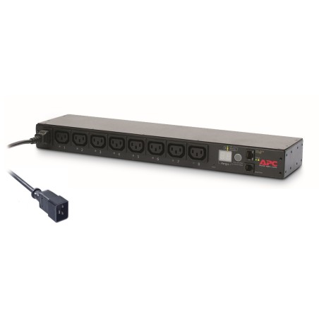 APC AP7921B power distribution unit (PDU) 8 AC outlet(s) 0U 1U Black