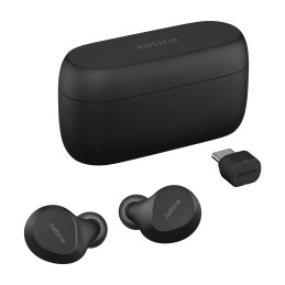 Jabra Evolve2 Buds Auricolare Wireless In-ear Ufficio USB Type-C   USB Type-A Bluetooth Nero