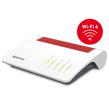 Box 5590 Fiber wireless router Gigabit Ethernet Dual-band (2.4 GHz   5 GHz) White