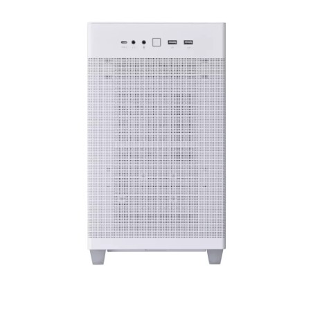 ASUS PRIME AP201 CASE TG WHITE Mini Tower Blanc