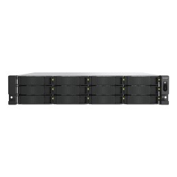 QNAP TS-H1277AXU-RP NAS Bastidor (2U) AMD Ryzen™ 7 32 GB DDR5 0 TB QuTS hero Negro