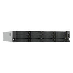 QNAP TS-H1277AXU-RP NAS Bastidor (2U) AMD Ryzen™ 7 32 GB DDR5 0 TB QuTS hero Negro