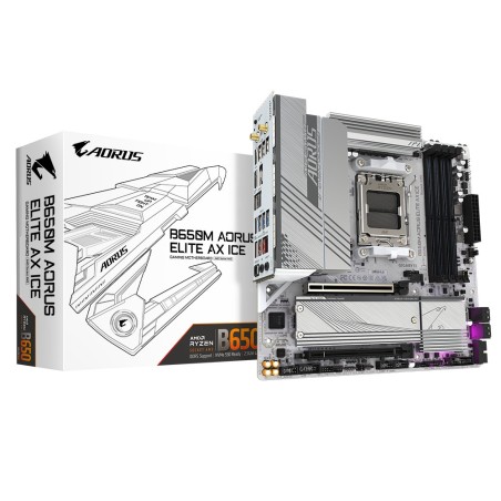 GIGABYTE B650M AORUS ELITE AX ICE Carte mère