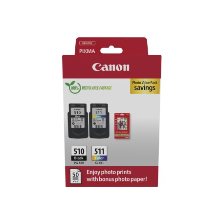 Canon PG-510 CL-511 Photo Value Pack