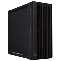 ASUS ProArt PA602 Wood Edition – Metal Panel Midi Tower Schwarz