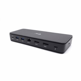 i-tec TB4DUALDPDOCKPDPRO laptop dock port replicator Wired Thunderbolt 4 Black