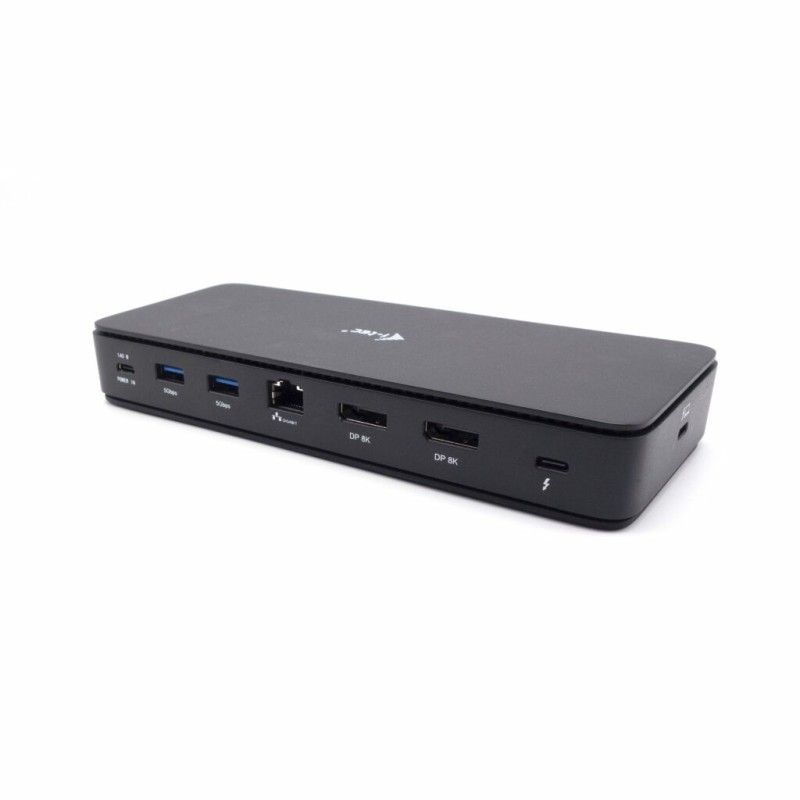 i-tec TB4DUALDPDOCKPDPRO laptop dock port replicator Wired Thunderbolt 4 Black
