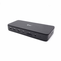 i-tec TB4DUALDPDOCKPDPRO laptop dock port replicator Wired Thunderbolt 4 Black