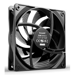 be quiet! Pure Wings 3 120mm PWM high-speed Computer case Fan 4.72" (12 cm) Black 1 pc(s)