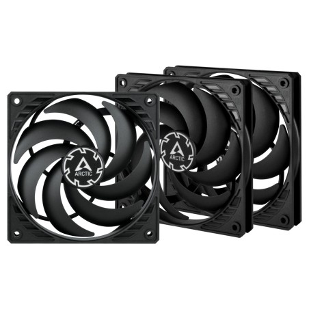 ARCTIC P12 Slim PWM PST 120 mm PWM Lüfter optimiert für statischen Druck mit integriertem Y-Kabel