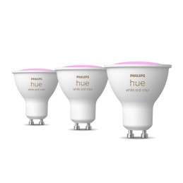 Philips Hue White and Color ambiance GU10 - foco inteligente - (paquete de 3)