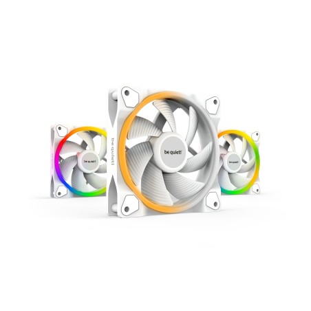 be quiet! Light Wings White | 120mm PWM Triple Pack Computer case Fan 4.72" (12 cm) 3 pc(s)
