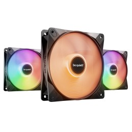 be quiet! Light Wings LX 120 mm PWM | Ventilateur PC ARGB, Pack de 3