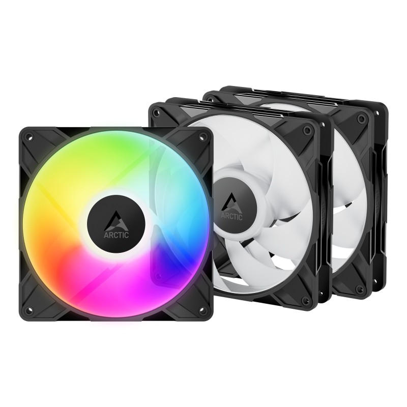 ARCTIC P14 Pro A-RGB Case per computer Ventilatore 14 cm Nero 3 pz