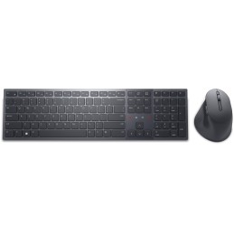 DELL KM900 keyboard Mouse included Office RF Wireless + Bluetooth QWERTZ German Graphite