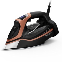 Rowenta DW9520D1 fer à repasser Fer à repasser à sec ou à vapeur Semelle Laser HD Microsteam 400 3200 W Noir, Orange