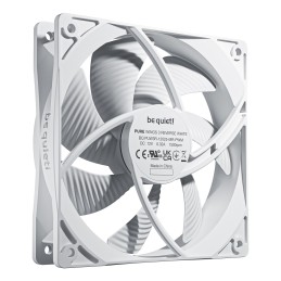 be quiet! Pure Wings 3 120mm | PWM Reverse White Triple-Pack Carcasa del ordenador Ventilador 12 cm Blanco 3 pieza(s)