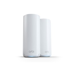 NETGEAR Orbi 770 Tri-band (2.4 GHz   5 GHz   6 GHz) Wi-Fi 7 (802.11be) White 7 Internal