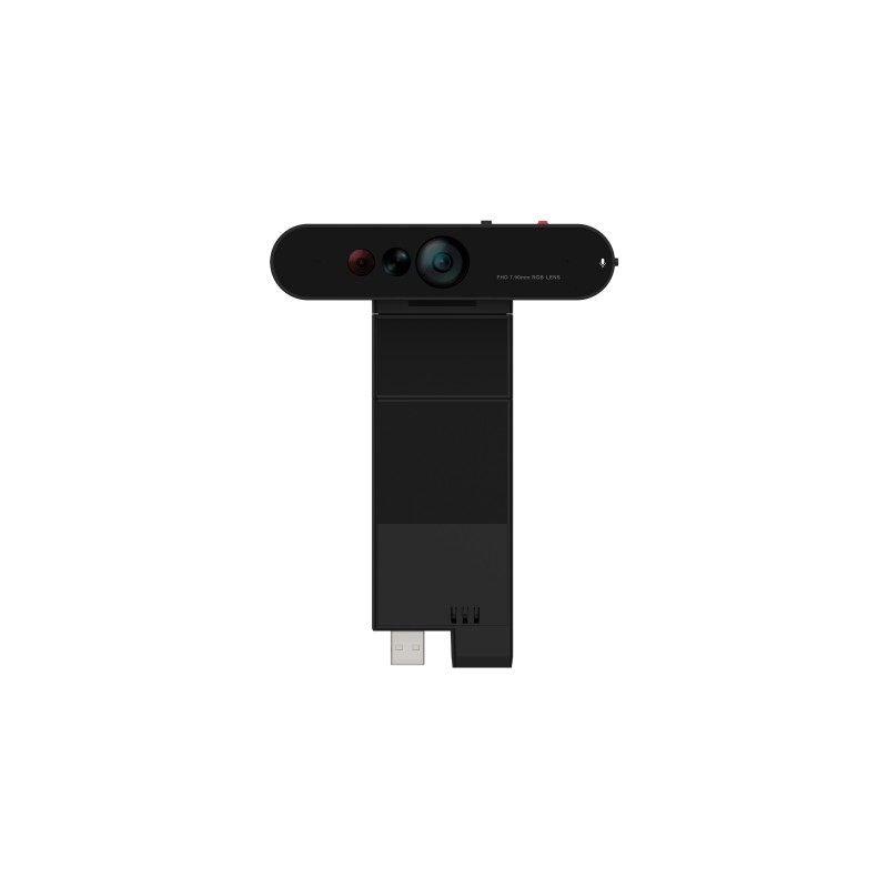 Lenovo ThinkVision MC60 Webcam 1920 x 1080 Pixel USB 2.0 Schwarz