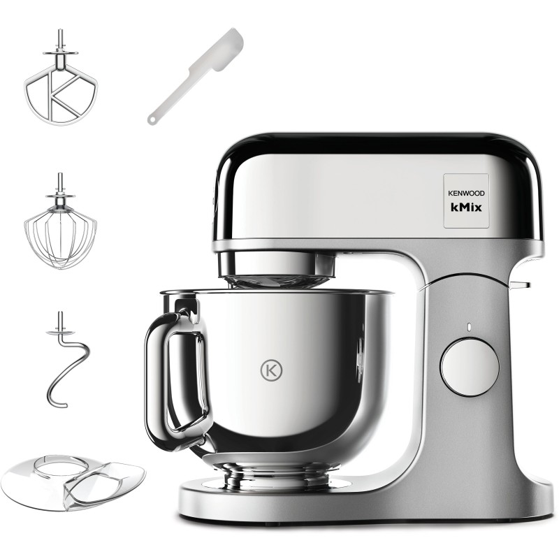 Kenwood kMix Special Edition Robot mixer 1000 W Chrome, Gris