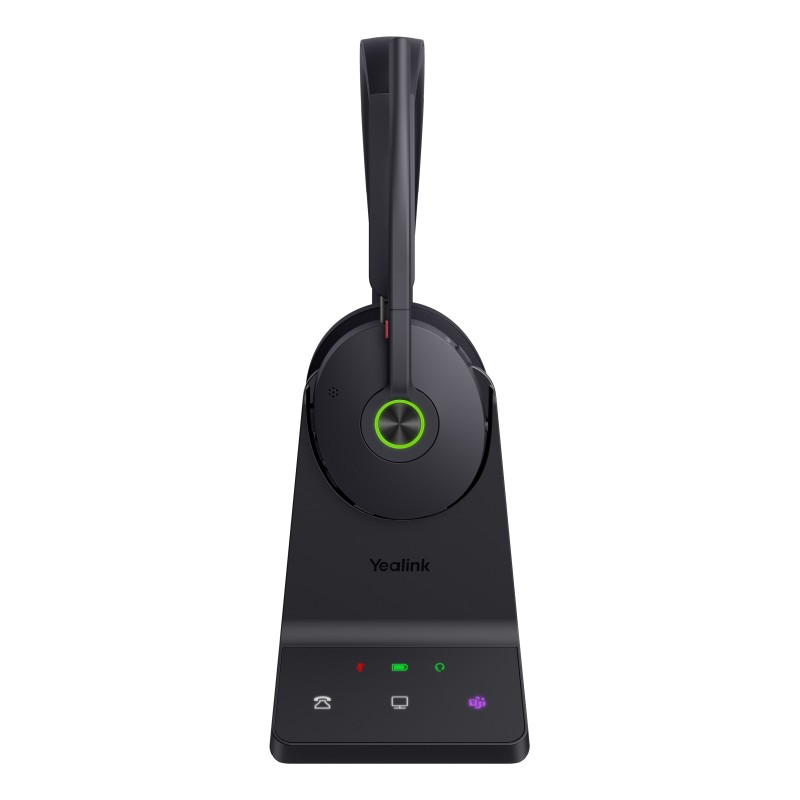 Yealink WH68 Teams Headset Wired & Wireless Head-band Calls Music USB Type-C Bluetooth Black