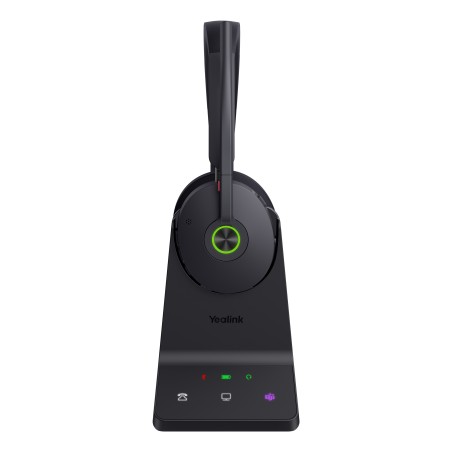 Yealink WH68 Teams Headset Wired & Wireless Head-band Calls Music USB Type-C Bluetooth Black