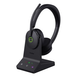 Yealink WH68 Teams Auricolare Con cavo e senza cavo A Padiglione Musica e Chiamate USB tipo-C Bluetooth Nero