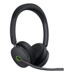 Yealink WH68 Teams Auricolare Con cavo e senza cavo A Padiglione Musica e Chiamate USB tipo-C Bluetooth Nero