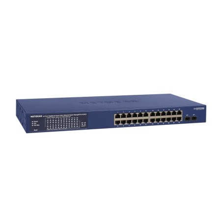 NETGEAR GS724TP Gestionado L2 L3 L4 Gigabit Ethernet (10 100 1000) Energía sobre Ethernet (PoE) Azul