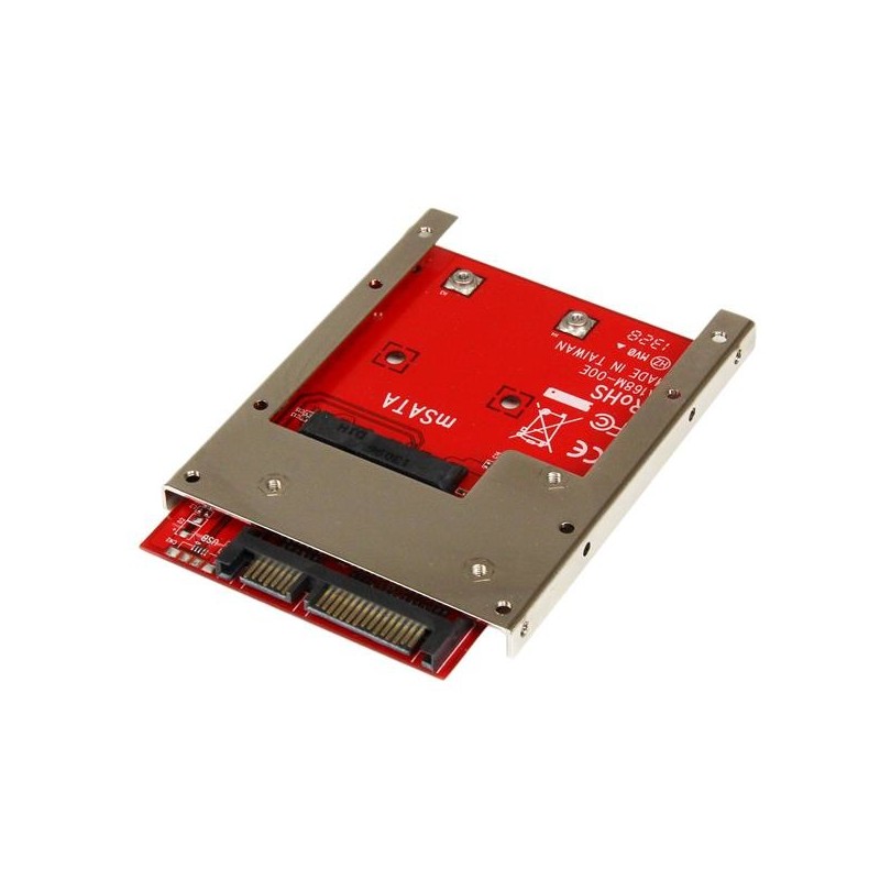 StarTech.com mSATA SSD auf 2,5 Zoll SATA Adapter   Konverter