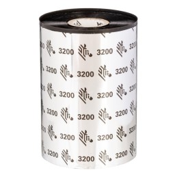 Zebra 3200 Wax Resin Thermoband 450 m Schwarz