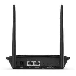 TP-Link TL-MR100 router inalámbrico Ethernet rápido Banda única (2,4 GHz) 4G Negro