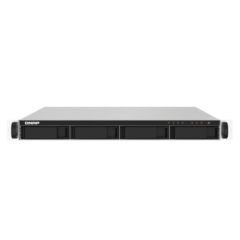 QNAP TS-432PXU-RP NAS Rack (1U) Annapurna Labs Alpine AL-324 2 GB DDR4 0 TB Schwarz