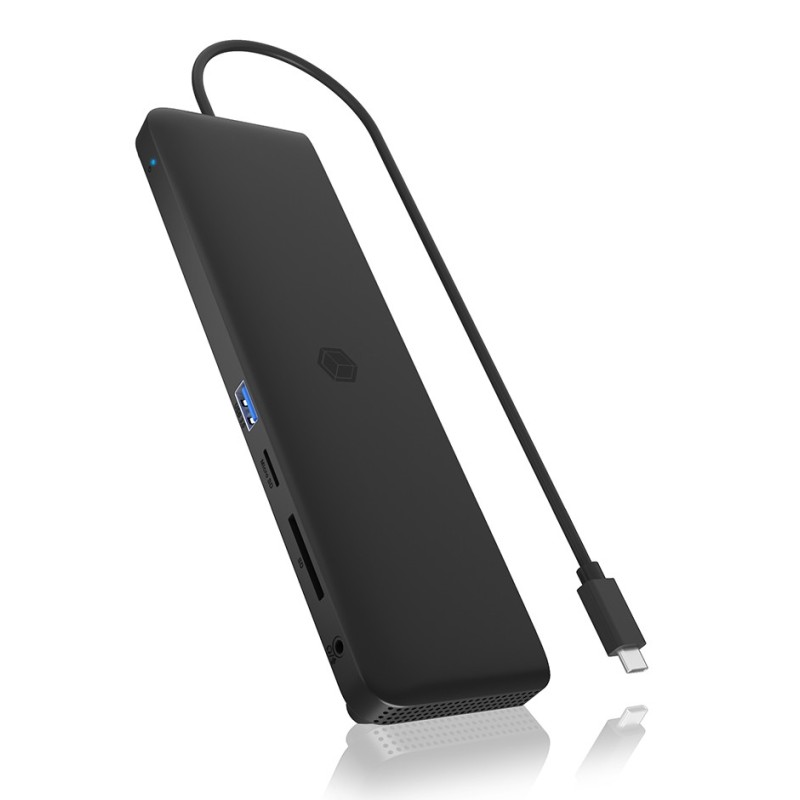 ICY BOX IB-DK2116-C Docking USB 3.2 Gen 2 (3.1 Gen 2) Type-C Black