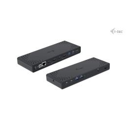 i-tec CADUA4KDOCKPDL2 laptop dock port replicator Wired USB 3.2 Gen 1 (3.1 Gen 1) Type-C Black