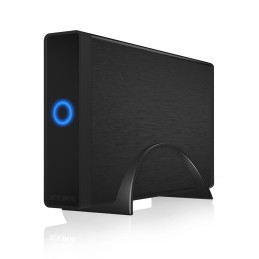 ICY BOX IB-377U3 Custodia per Disco Rigido (HDD) Nero 3.5"