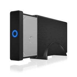 ICY BOX IB-377U3 Custodia per Disco Rigido (HDD) Nero 3.5"