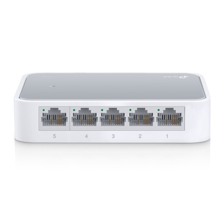 TP-Link TL-SF1005D Gestionado Fast Ethernet (10 100) Blanco