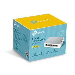 TP-Link TL-SF1005D Gestionado Fast Ethernet (10 100) Blanco