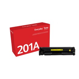 Toner EverydayTM Jaune de Xerox compatible avec HP 201A (CF402A), Capacité standard