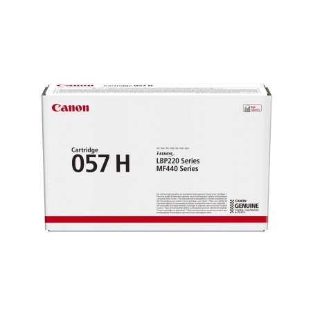 Canon i-SENSYS 057H Tonerkartusche 1 Stück(e) Original Schwarz