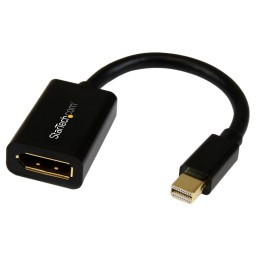 StarTech.com Adaptador Mini DisplayPort a DisplayPort - de Vídeo 4K x 2K - Conversor Mini DP a DP UHD - Convertidor mDP a DP