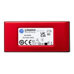 Kingston Technology 2TB Externe SSD XS1000 USB 3.2 Gen 2, Rot