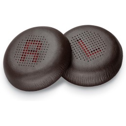 HP Poly Blackwire 7225 Espresso Leatherette Ear Cushions (2 Pieces)
