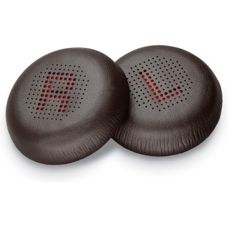 HP Poly Oreillette en similicuir Poly Blackwire 7225 Espresso (2 pièces)